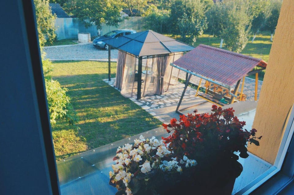 Patio, Spring, Day, Garden, Garden view