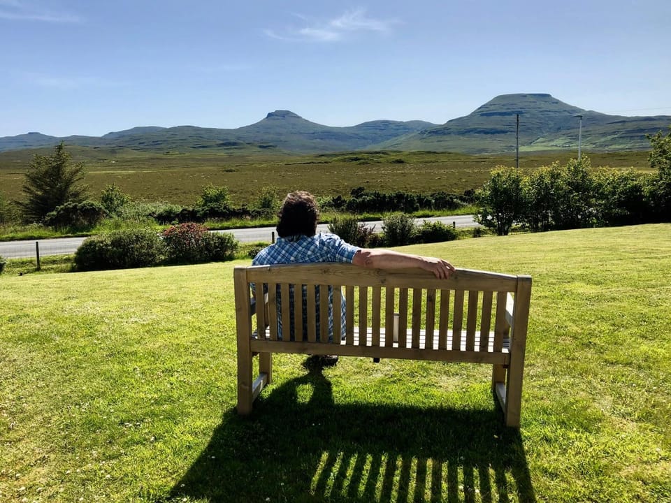 Garden view, Mountain view