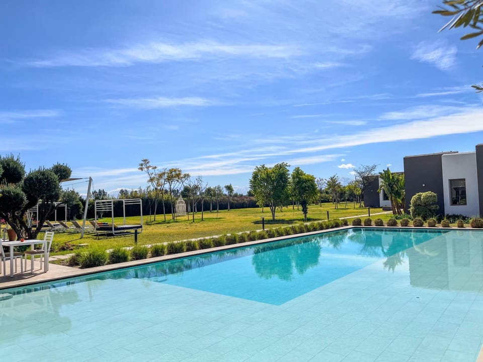 Natural landscape, Garden view, Pool view, Swimming pool