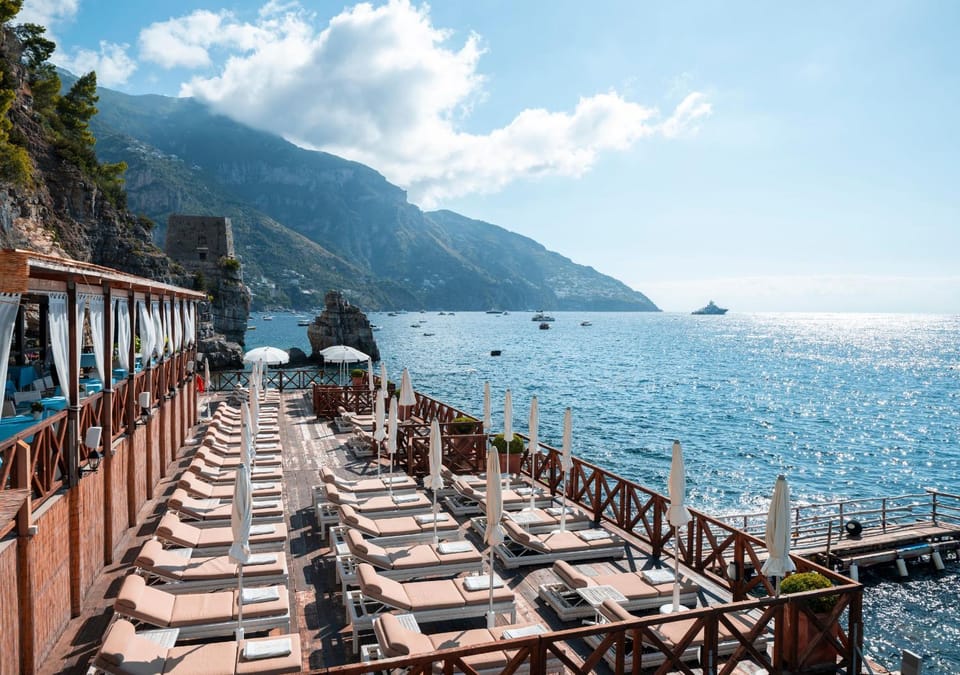 Day, Summer, Beach, Time of day, sunbed