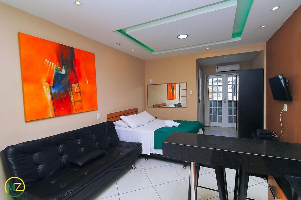 Studio with small balcony in Copacabana Apartment in Rio de Janeiro