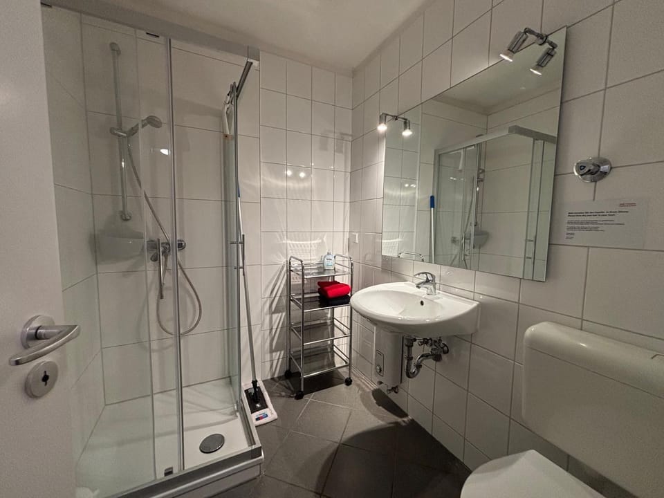 Shower, Toilet, Bathroom, towels