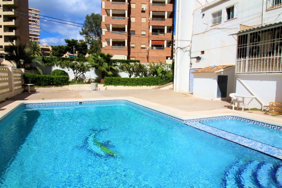 Property building, Facade/entrance, Day, Summer, Solarium, Balcony/Terrace, On site, Swimming pool