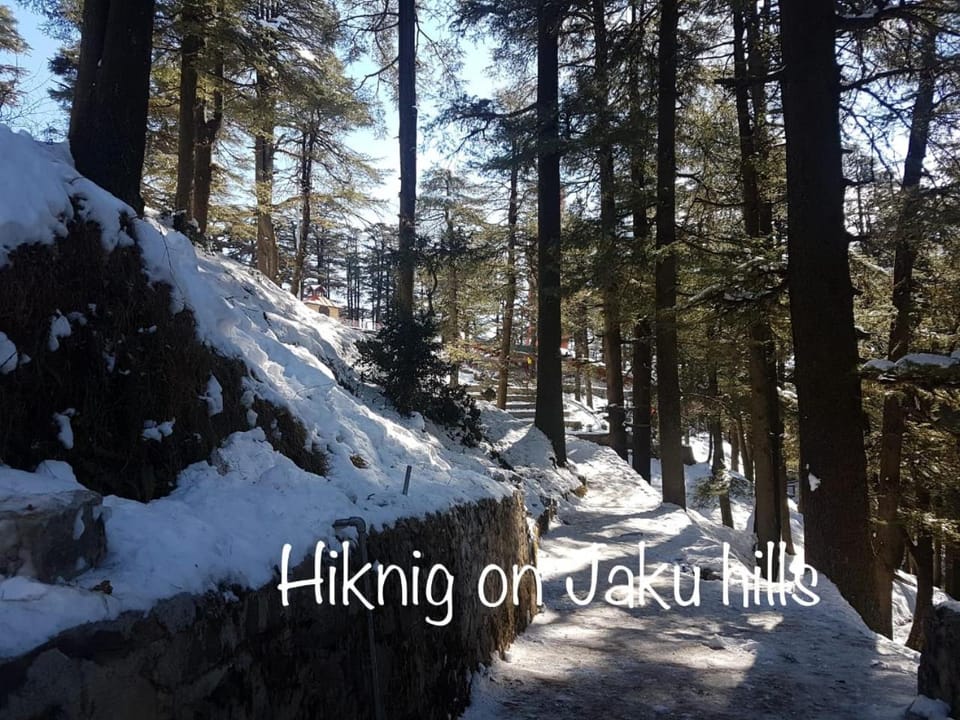 Nearby landmark, Winter, Mountain view