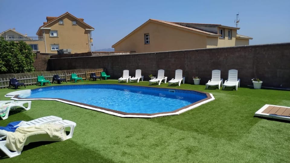 Patio, Day, Pool view, Swimming pool