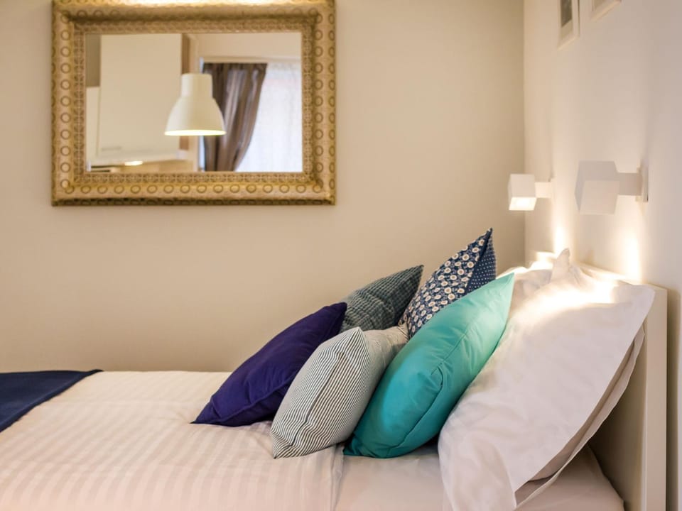 Bed, Decorative detail, Bedroom