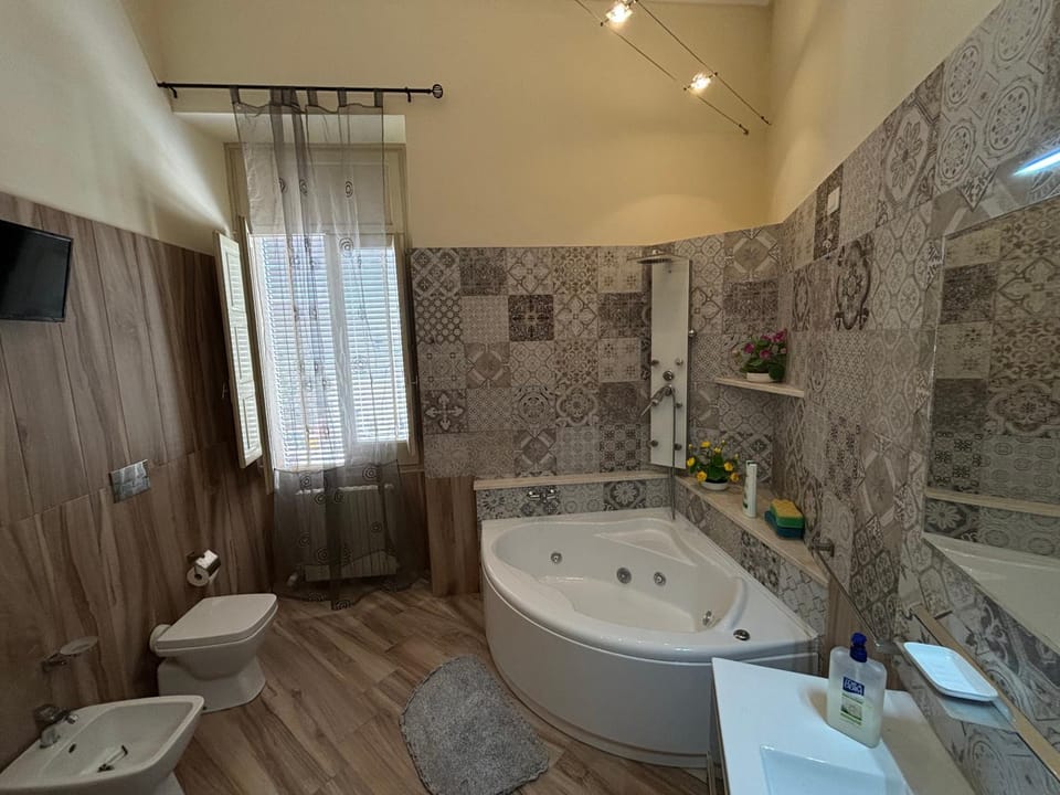 Shower, Toilet, Hot Tub, Bathroom, TV and multimedia, Bath, towels