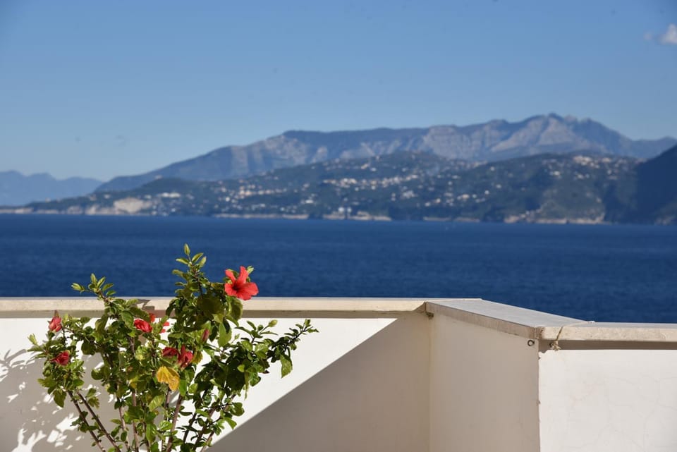 Natural landscape, View (from property/room), Balcony/Terrace, Mountain view, Sea view