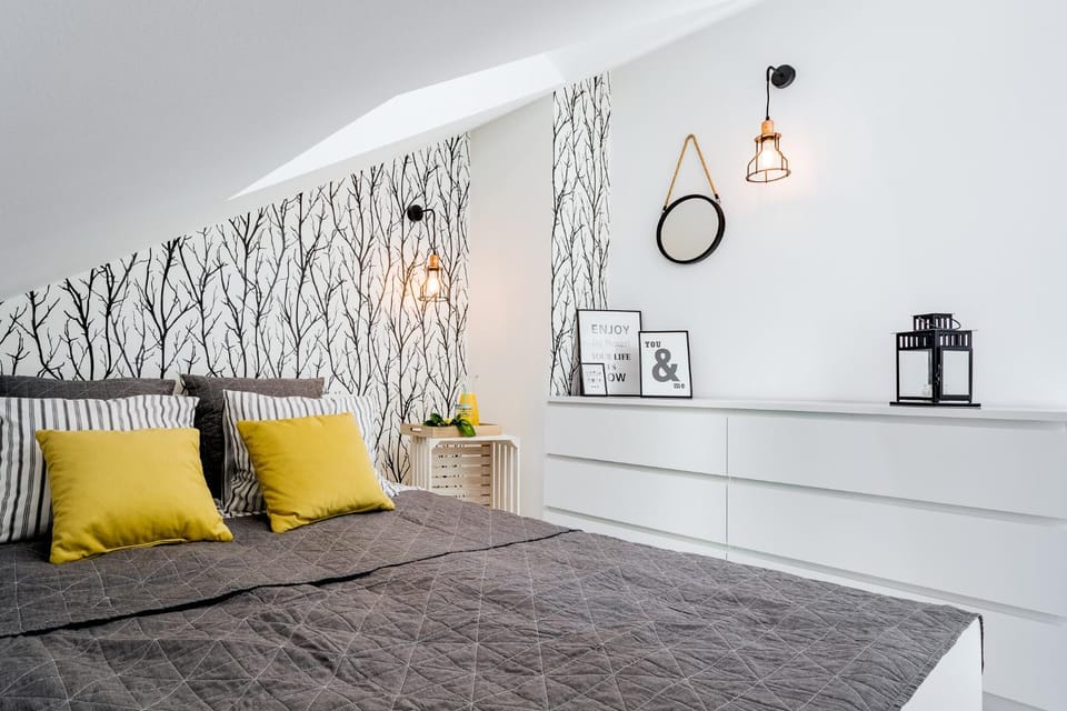 Bed, Bedroom