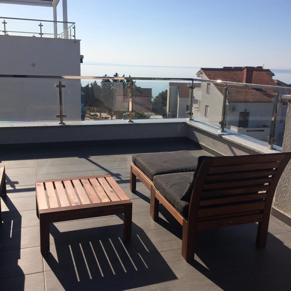 Day, View (from property/room), Balcony/Terrace, sunbed