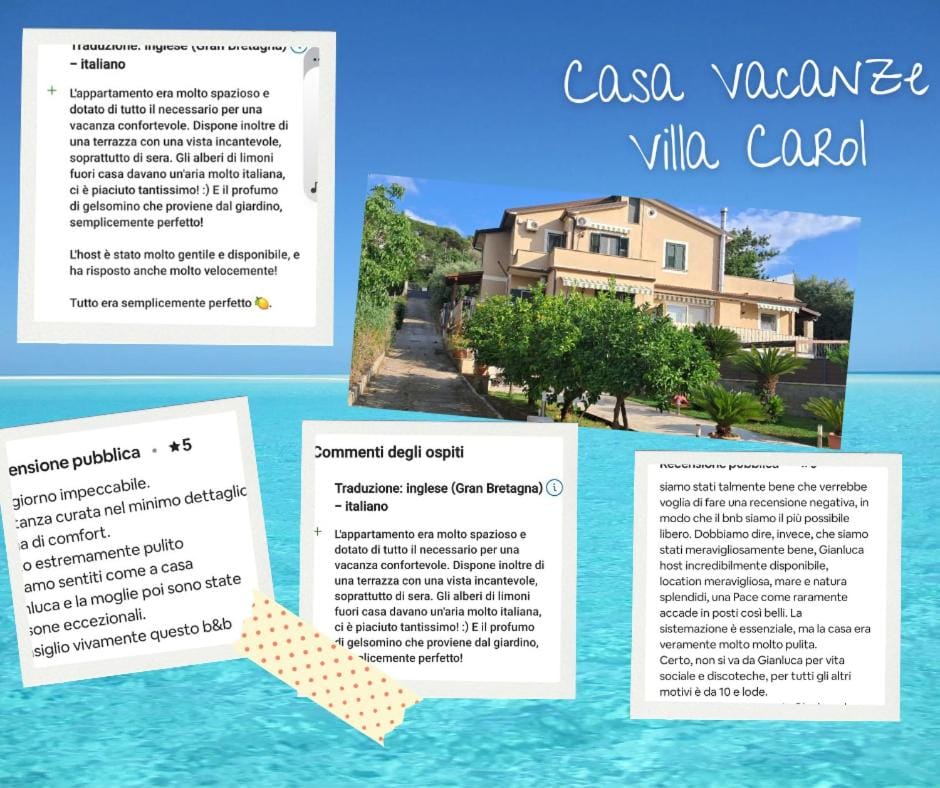Villa Carol House in Campania