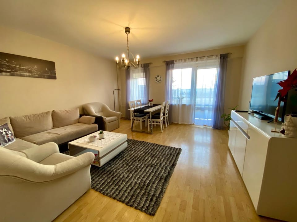 Bed, TV and multimedia, Living room, Photo of the whole room, Decorative detail, Seating area