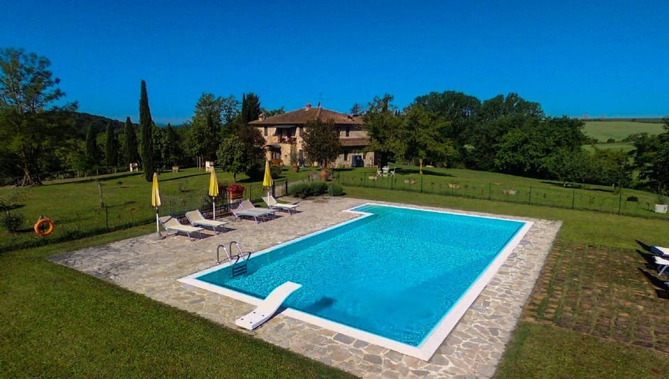 Patio, Spring, Day, Bird's eye view, Summer, Garden, Garden, On site, Garden view, Swimming pool, Swimming pool, Swimming pool