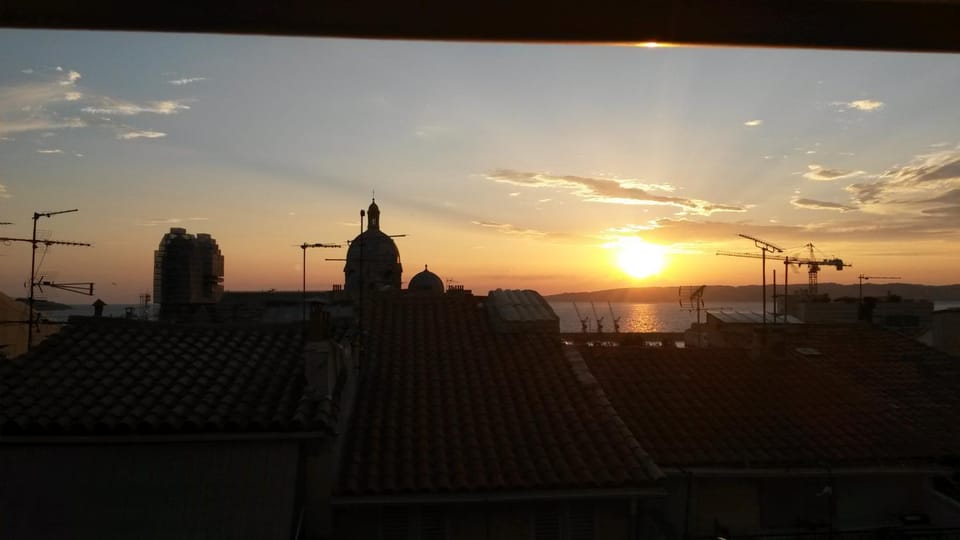 Natural landscape, Sea view, Sunrise, Sunset