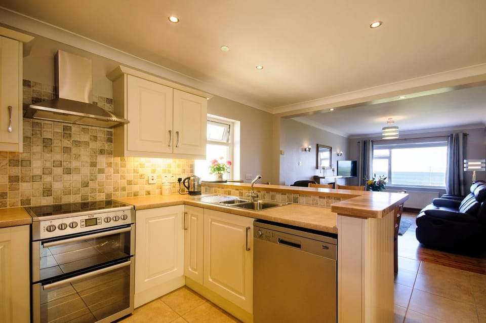 Kitchen or kitchenette, Dining area, dishwasher, oven, stove