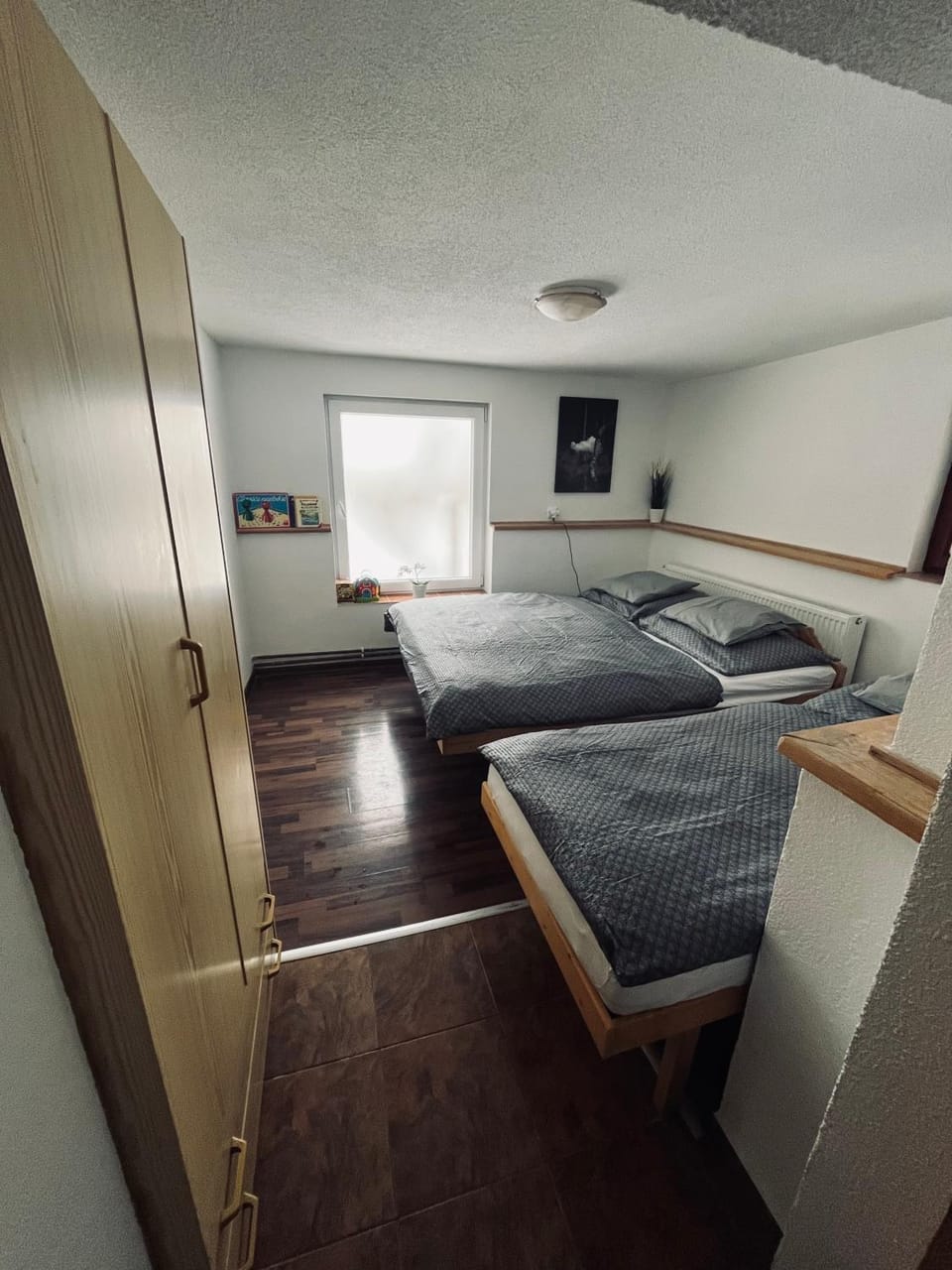 Bed, Photo of the whole room, Bedroom, wardrobe