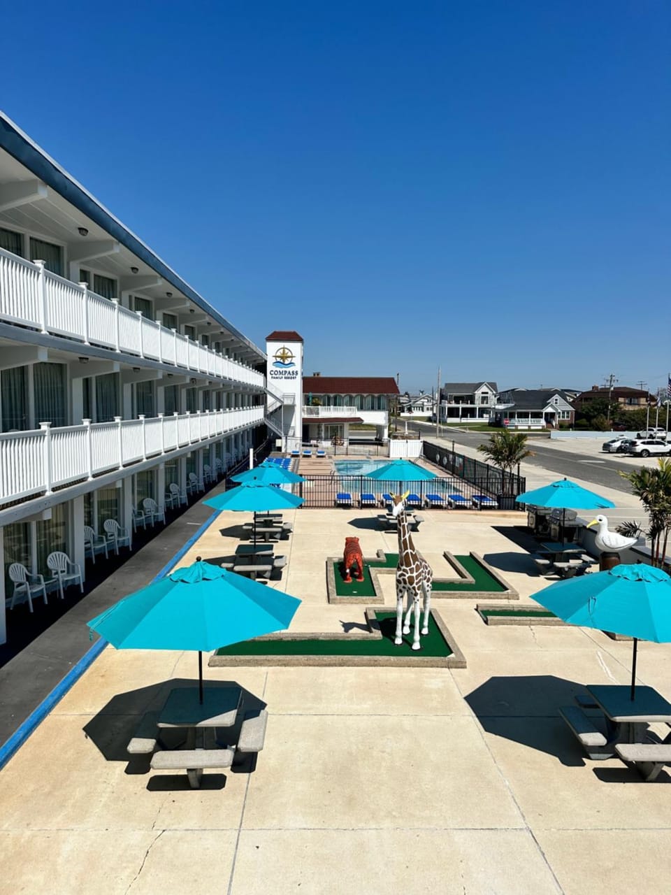 Compass Family Resort Motel in Wildwood Crest