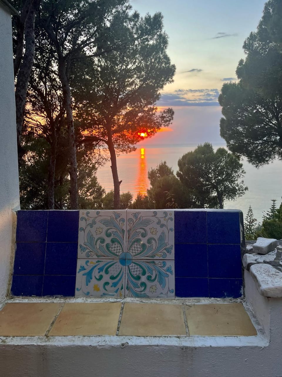 Facade/entrance, Sunset