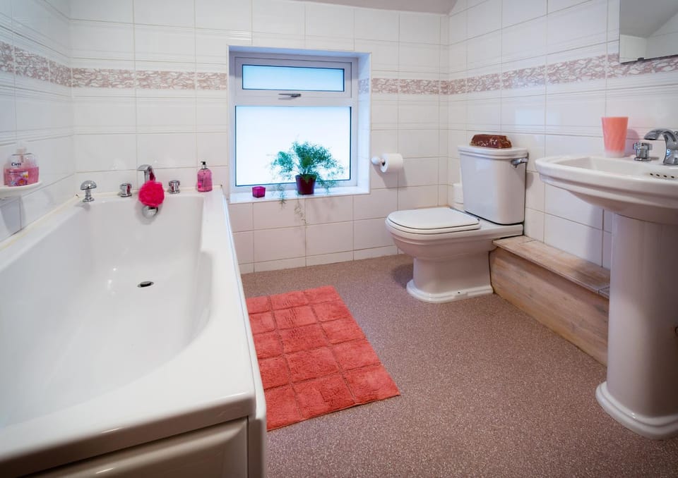 Toilet, Bathroom, Bath