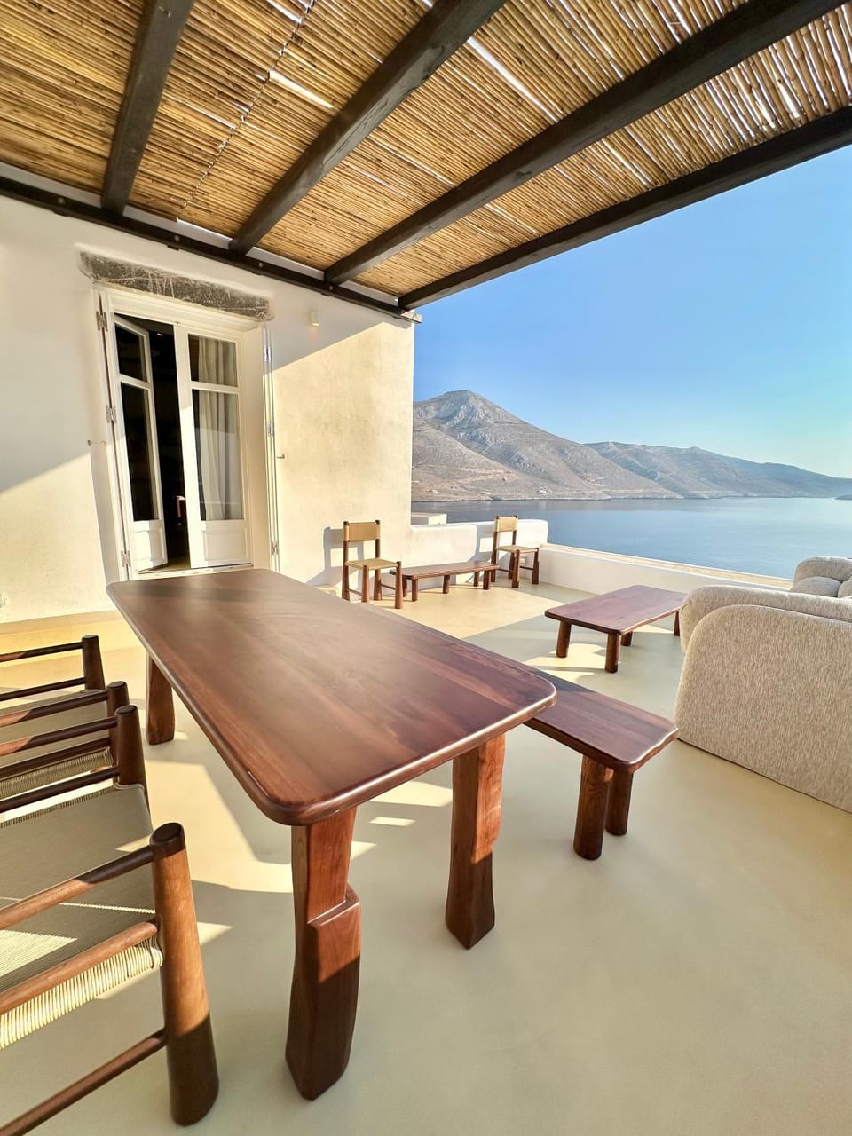 Dining area, Sea view