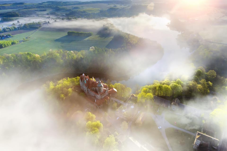 Natural landscape, Bird's eye view