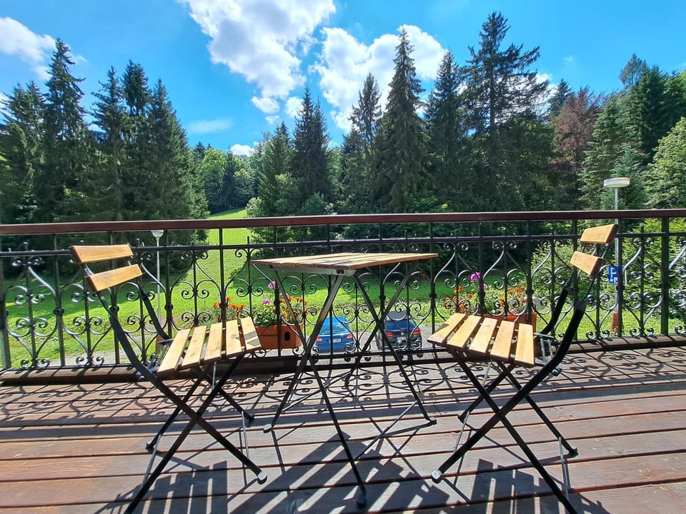 View (from property/room), Balcony/Terrace, Seating area