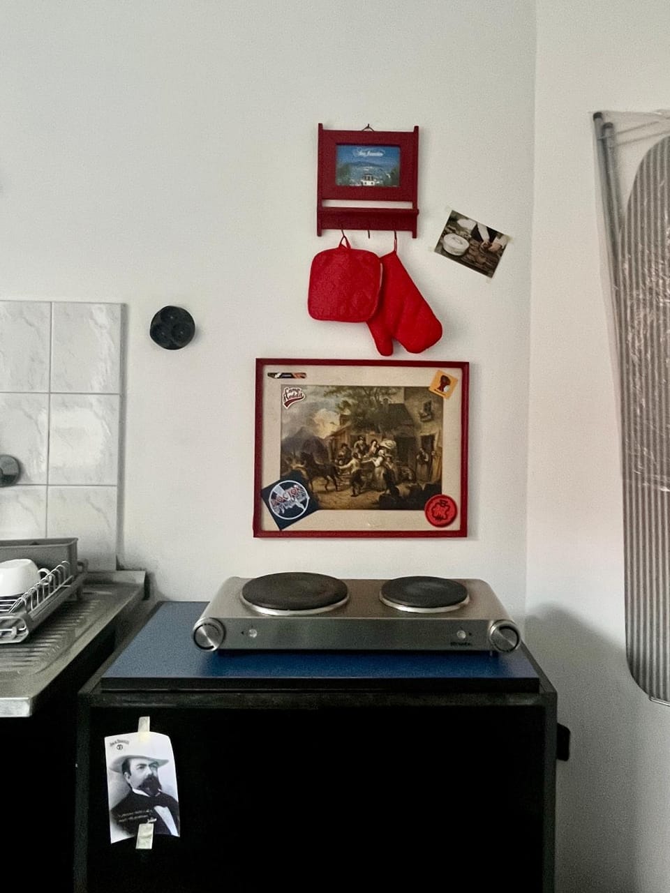 Decorative detail, stove