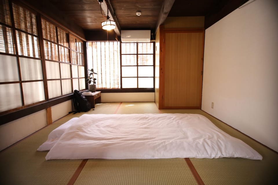the CUE Bed and Breakfast in Japan