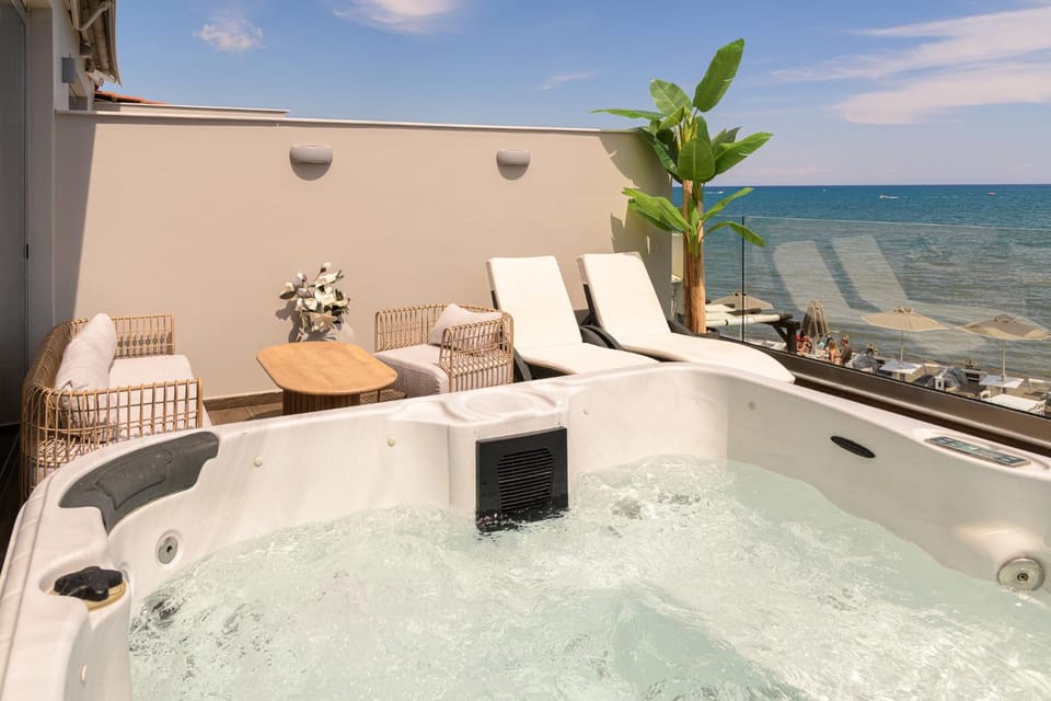 Hot Tub, Beach, Sea view