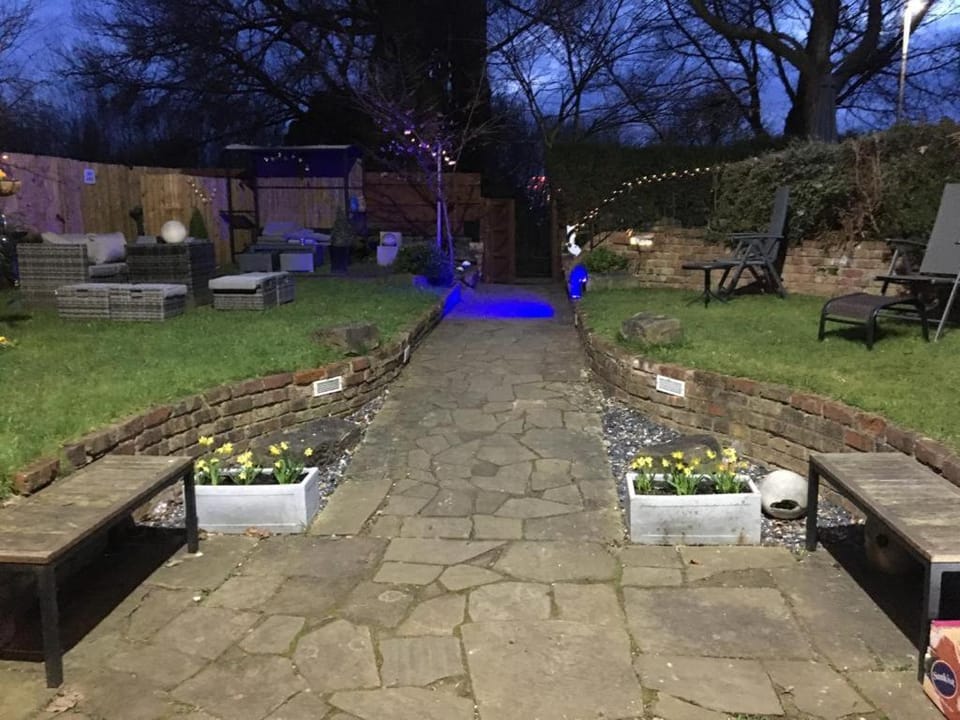 Night, Garden view