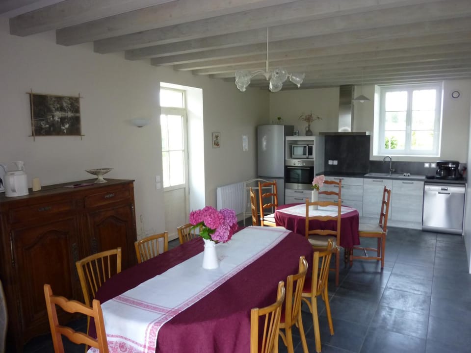 Kitchen or kitchenette, Dining area
