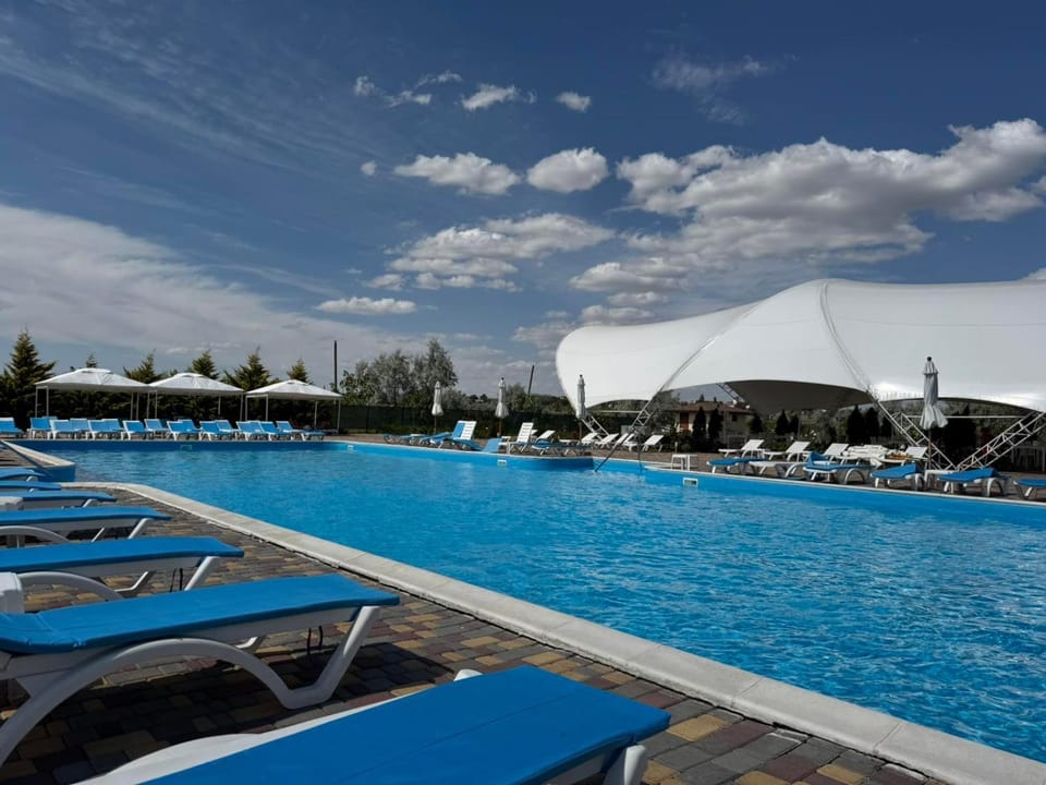 Day, Pool view, Swimming pool, sunbed
