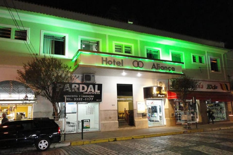 Facade/entrance, Night, On site, Street view
