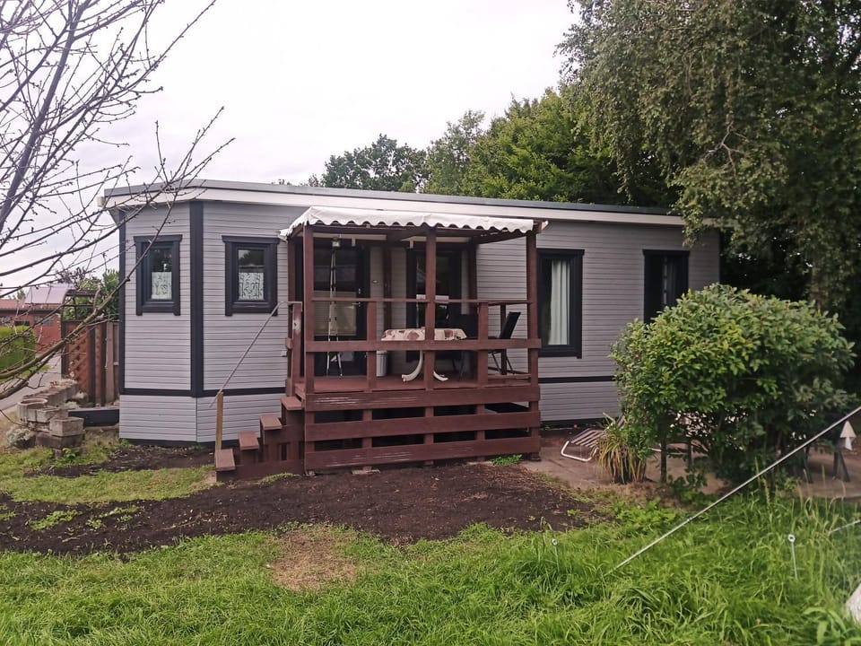 Property building, Garden view