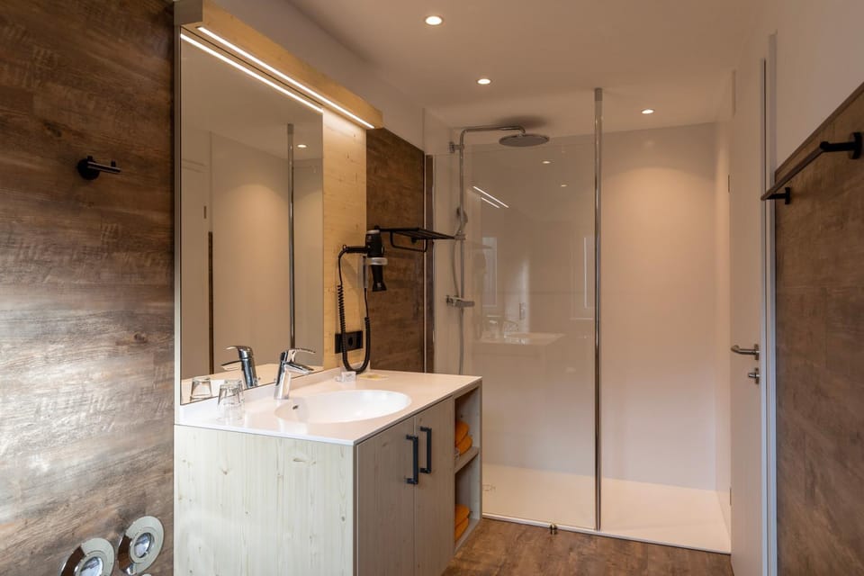 Shower, Bathroom, Photo of the whole room, towels