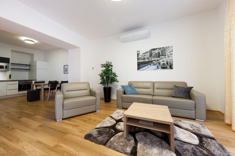 Coffee/tea facilities, Kitchen or kitchenette, Living room, Photo of the whole room, Decorative detail, Seating area