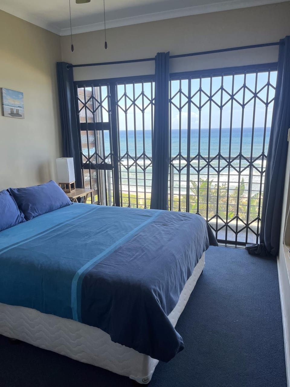Bed, View (from property/room), Bedroom, Sea view
