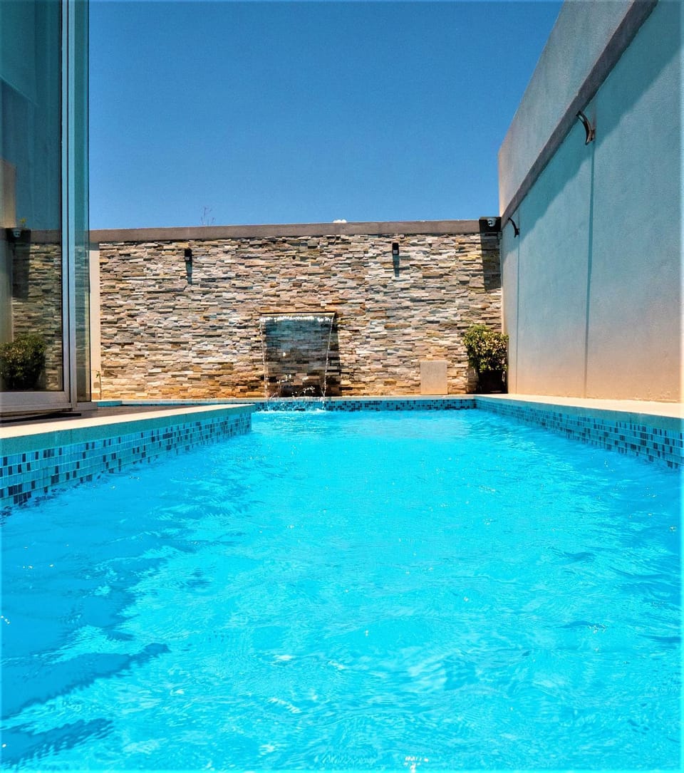Property building, Pool view, Swimming pool