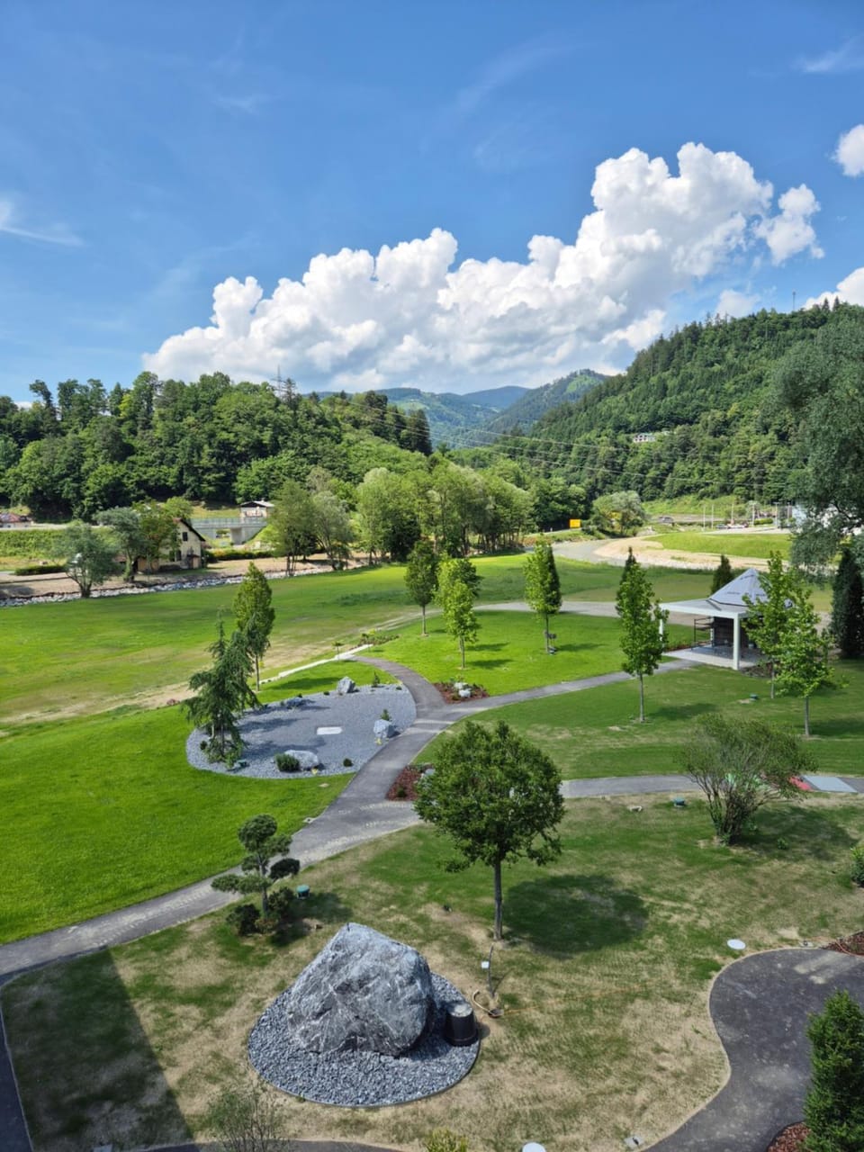 Natural landscape, Garden view