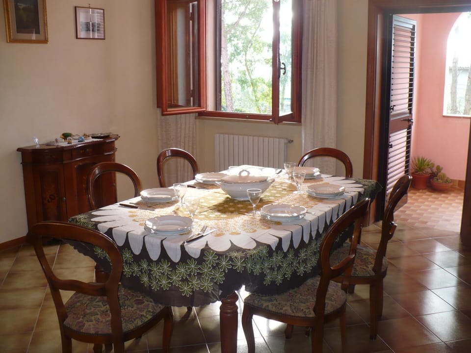 Dining area