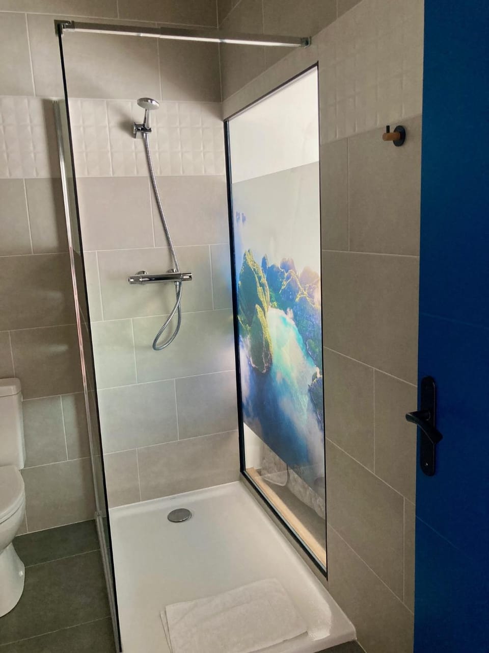 Shower, Bedroom, air conditioner
