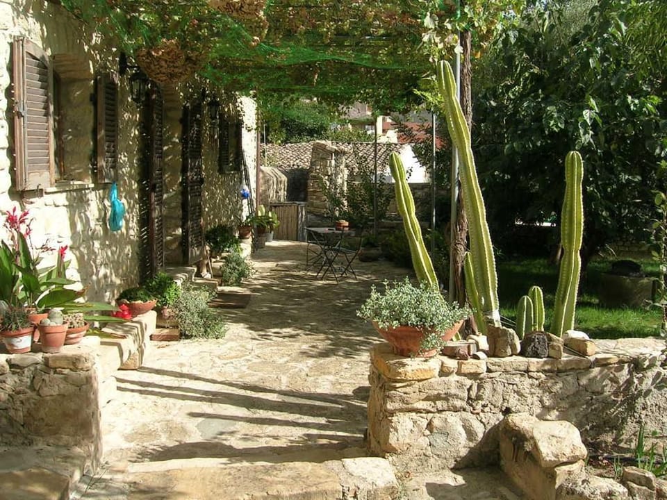 Property building, Patio