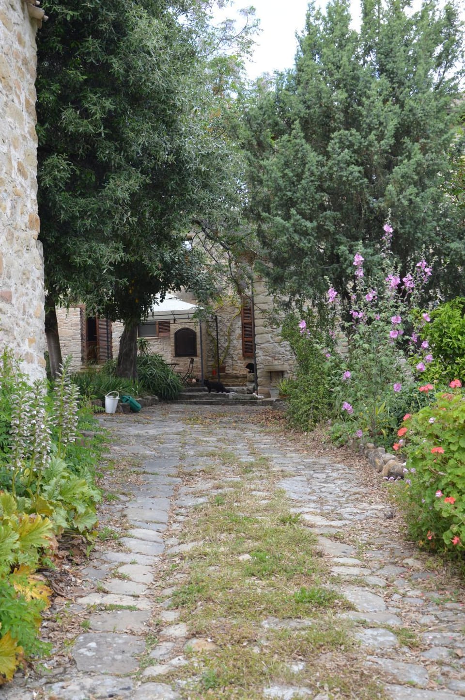 Facade/entrance, Garden view