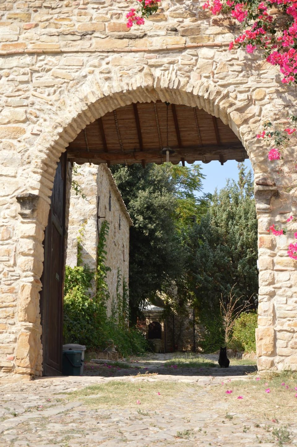 Property building, Garden view