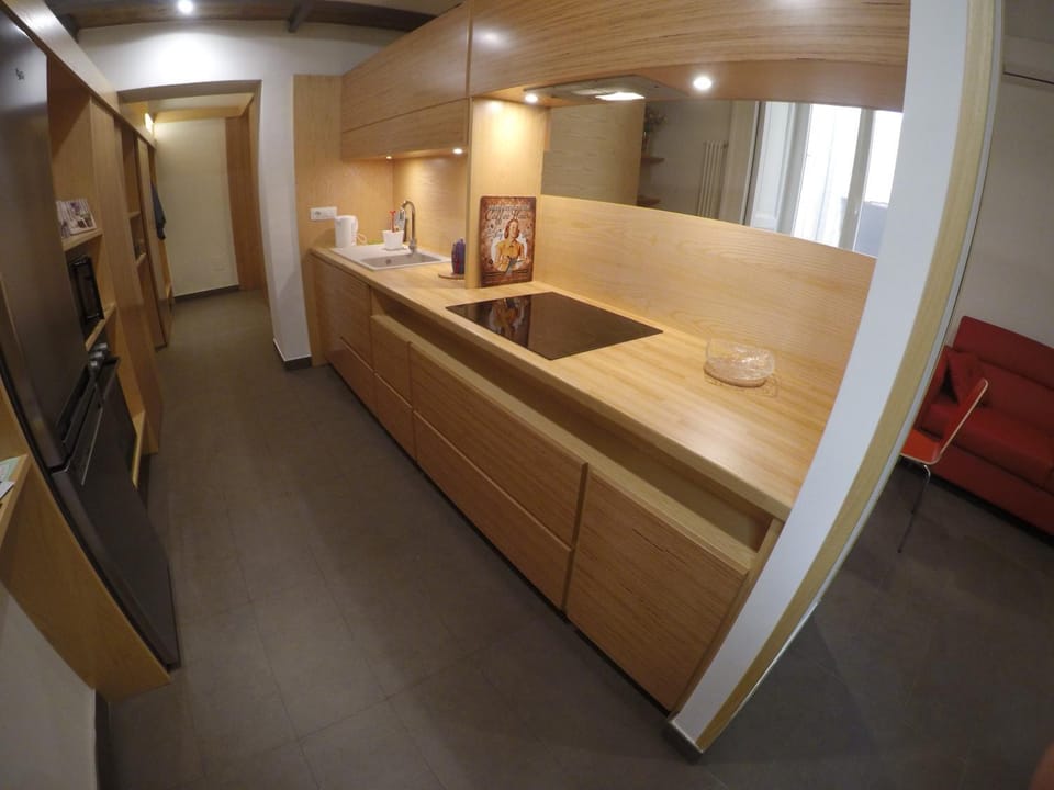 Kitchen or kitchenette, Living room, Photo of the whole room