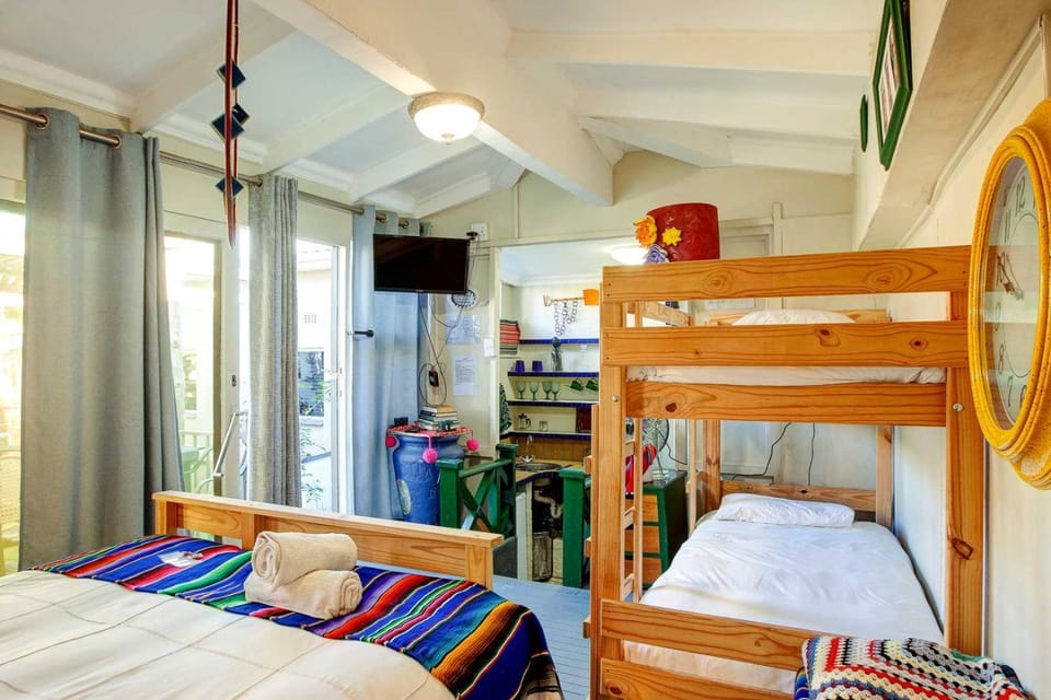 Bed, Kitchen or kitchenette, Bedroom, bunk bed, towels