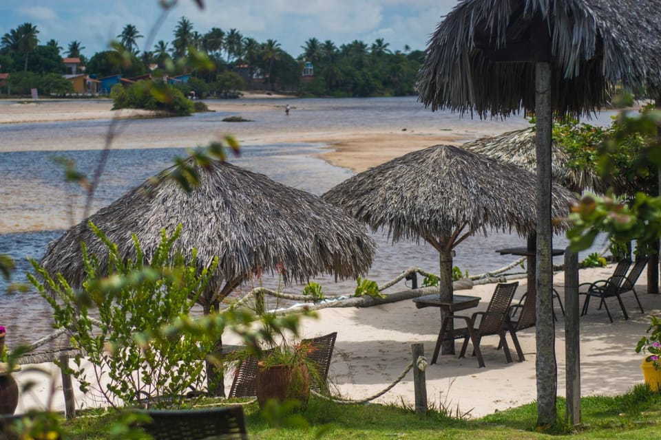 Natural landscape, Beach, River view