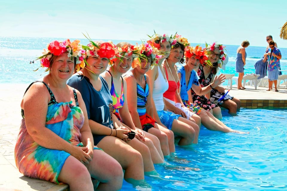 People, Swimming pool, Swimming pool, group of guests