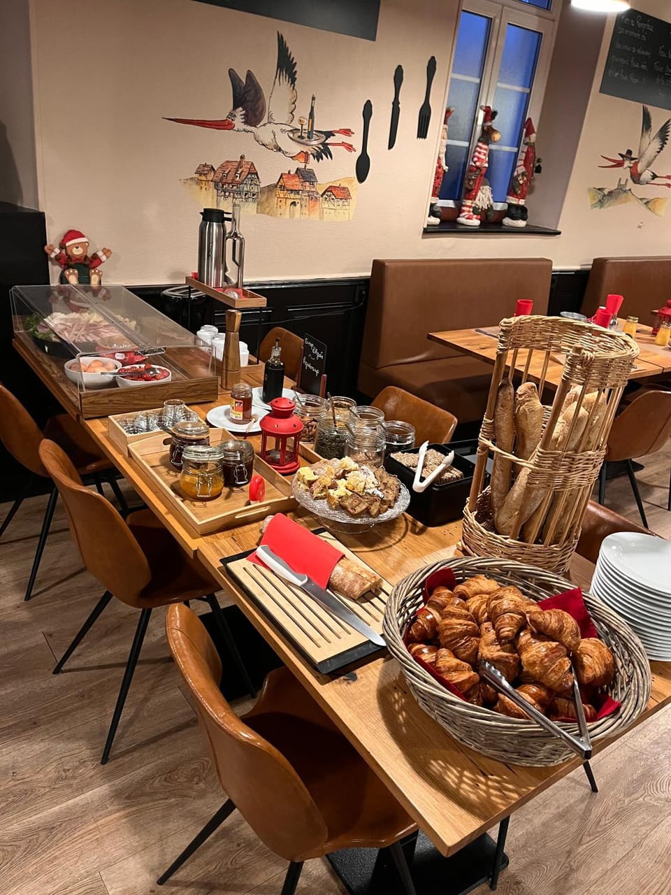 Buffet breakfast