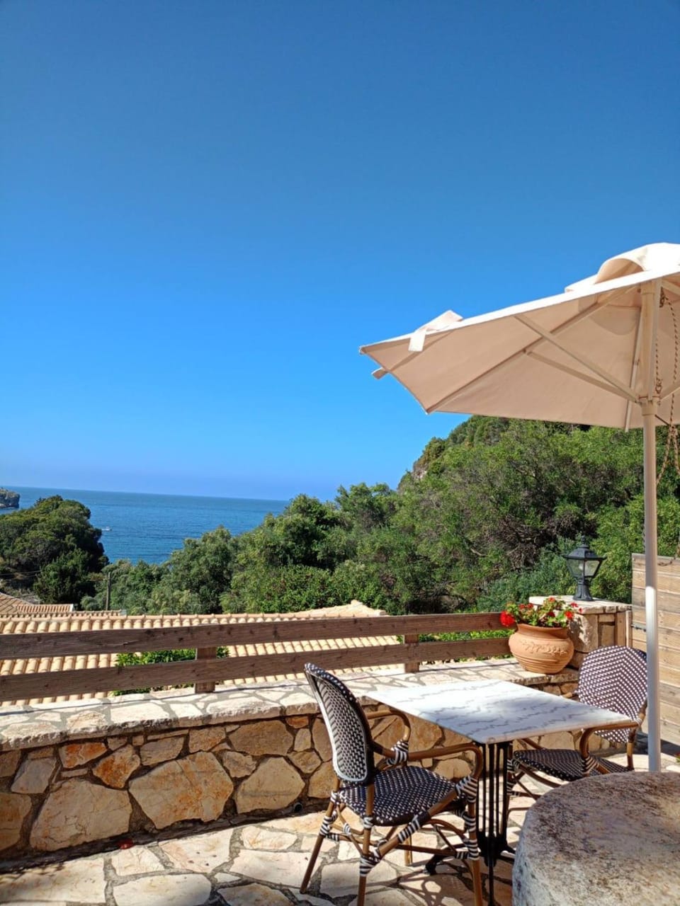 Day, Natural landscape, View (from property/room), Balcony/Terrace, Sea view